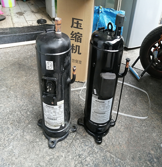 荥经中央空调压缩机的更换维修